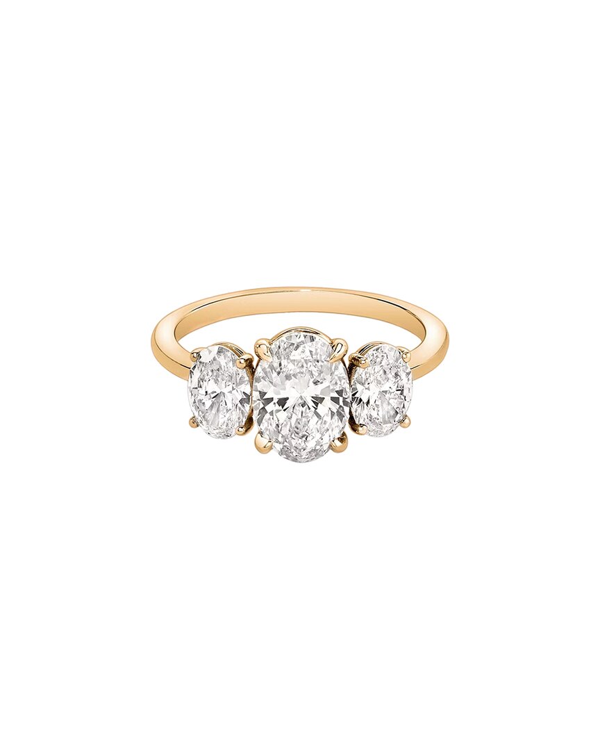 Lab Grown Diamonds 14k Rose Gold 5.00 Ct. Tw. Lab-grown Diamond Ring