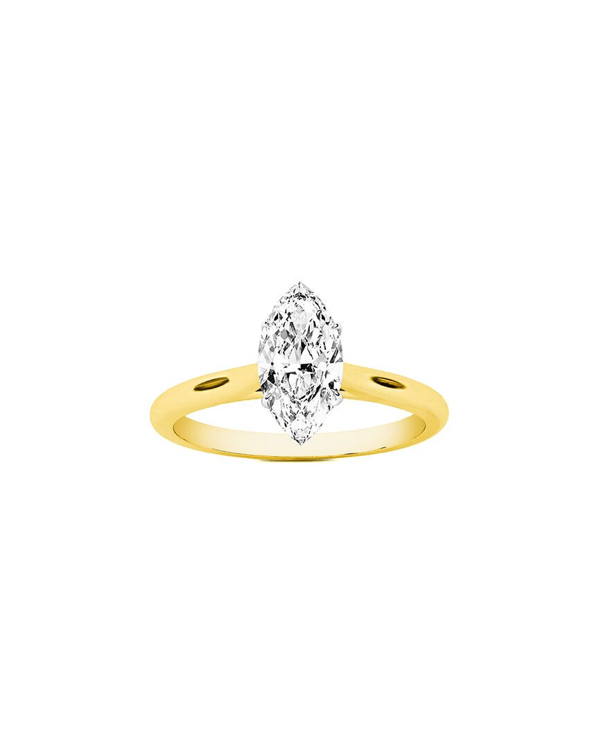 Lab Grown Diamonds Amairah 14k 5.00 Ct. Tw. Lab-grown Diamond Engagement Ring In Gold