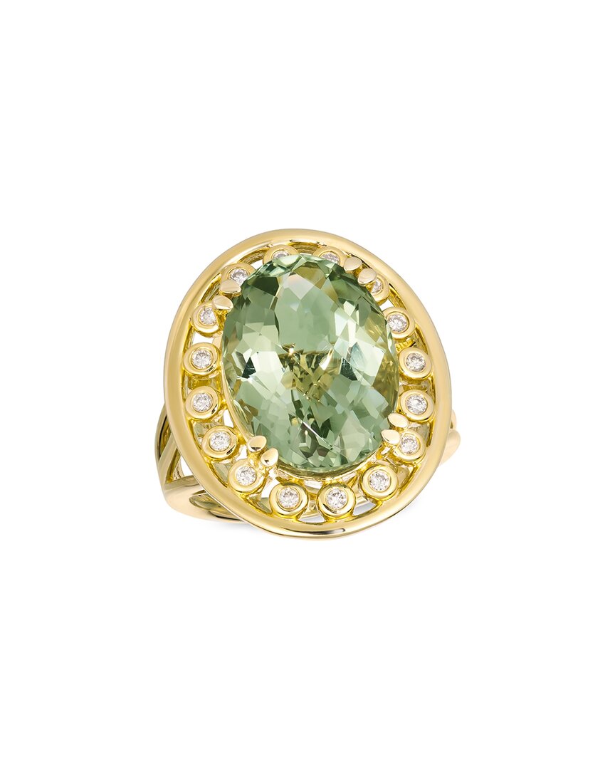 Le Vian ® 14k 8.18 Ct. Tw. Diamond & Quartz Semi Precious Ring