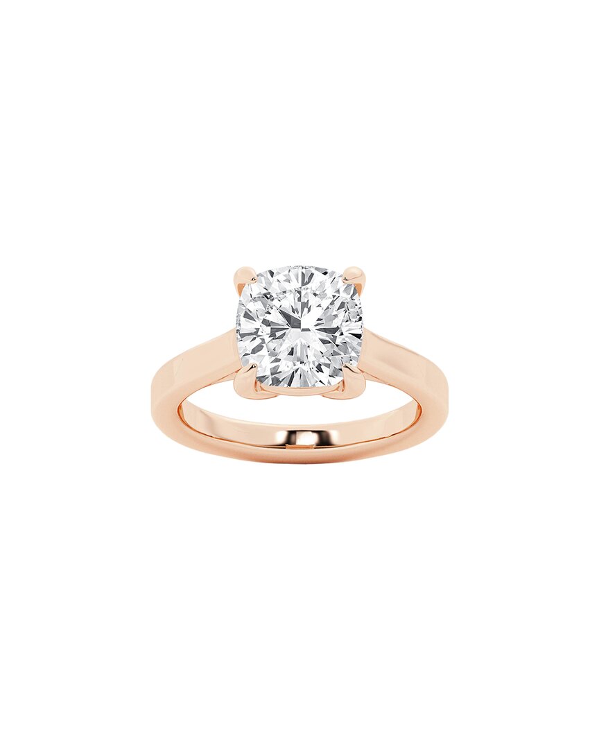 Lab Grown Diamonds 14k Rose Gold 7.00 Ct. Tw. Lab-grown Diamond Solitaire Engagement Ring