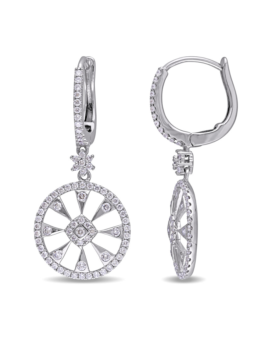 Diamond Select Cuts 14k 1.16 Ct. Tw. Diamond Filigree Earrings