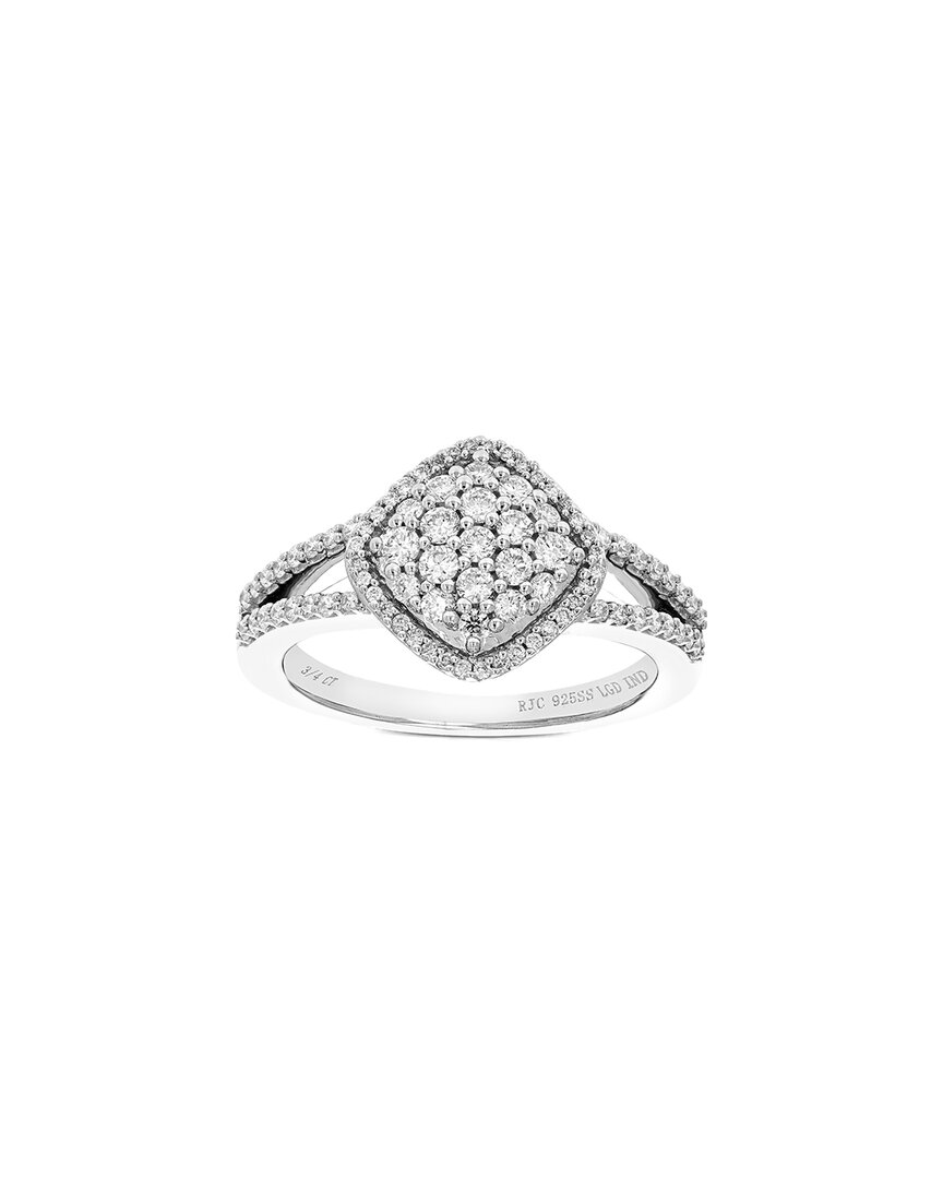 Amairah 1.32 Ct. Tw. Lab-grown Diamond Silver Engagement Ring