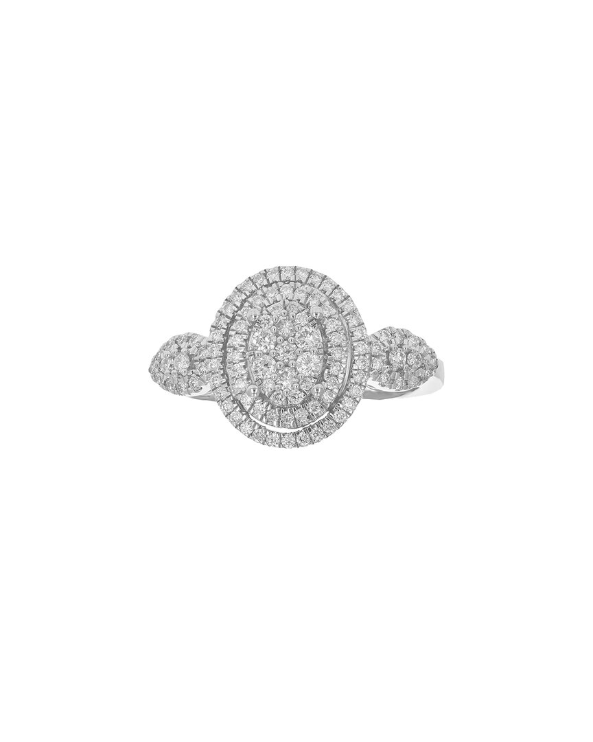 Amairah 1.25 Ct. Tw. Lab-grown Diamond Silver Engagement Ring