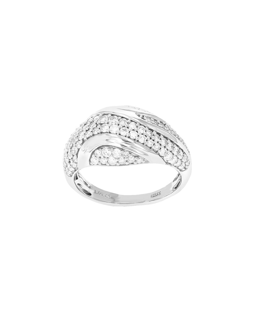 Amairah 2.00 Ct. Tw. Lab-grown Diamond Silver Engagement Ring