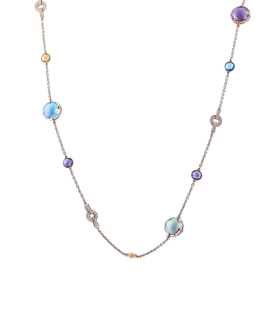 Bulgari 18k Multi Necklace (authentic )
