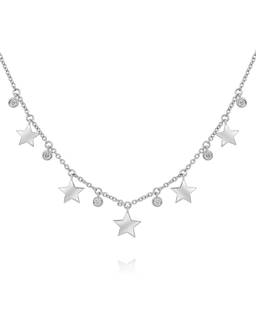 Diana M. 14k 0.1 Ct. Tw. Diamond Necklace