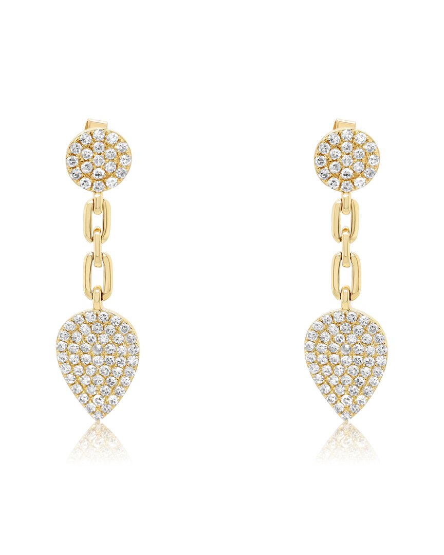 Diana M. 14k 0.74 Ct. Tw. Diamond Earrings