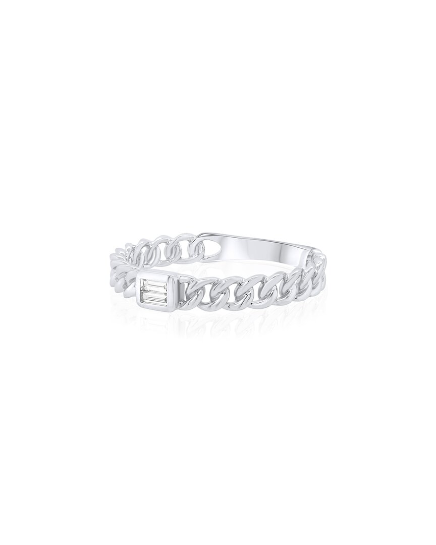 Diana M. 14k 0.05 Ct. Tw. Diamond Half-eternity Ring