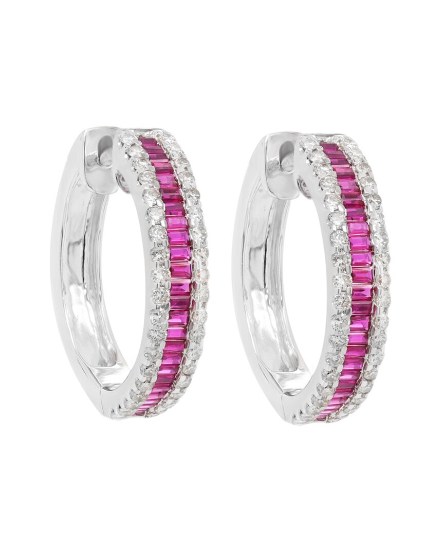 Diana M. 14k 0.88 Ct. Tw. Diamond Earrings