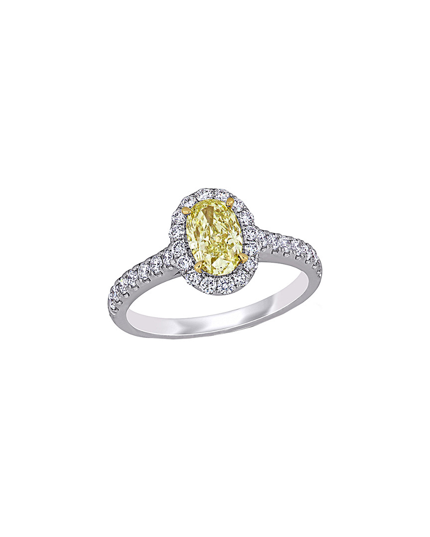 Diamond Select Cuts 14k Two-tone 1.62 Ct. Tw. Diamond Ring