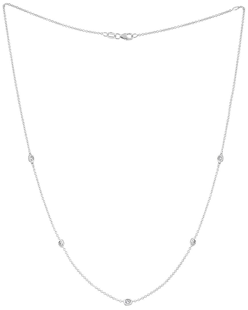 Shop Diana M. Fine Jewelry 14k 0.35 Ct. Tw. Diamond By The Yard Necklace