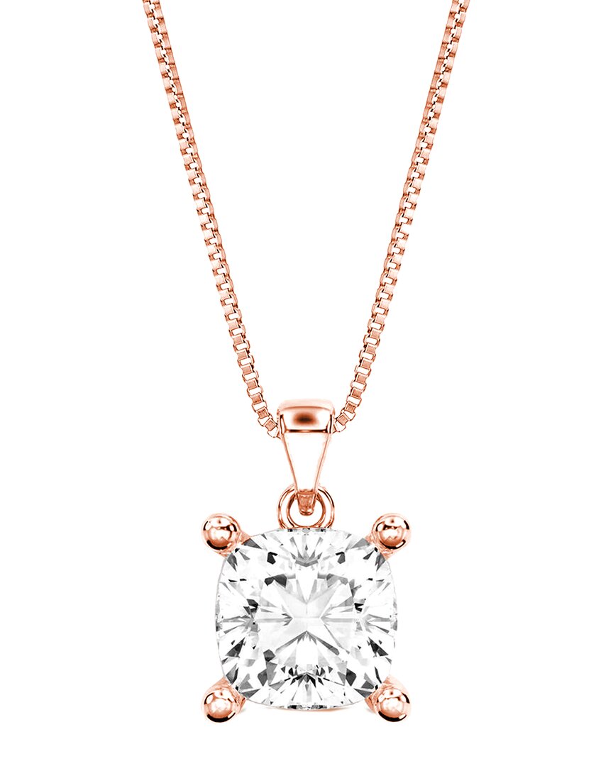 Lab Grown Diamonds Tf Dnu Amairah 14k 1.00 Ct. Tw. Lab-grown Diamond Necklace In Gold
