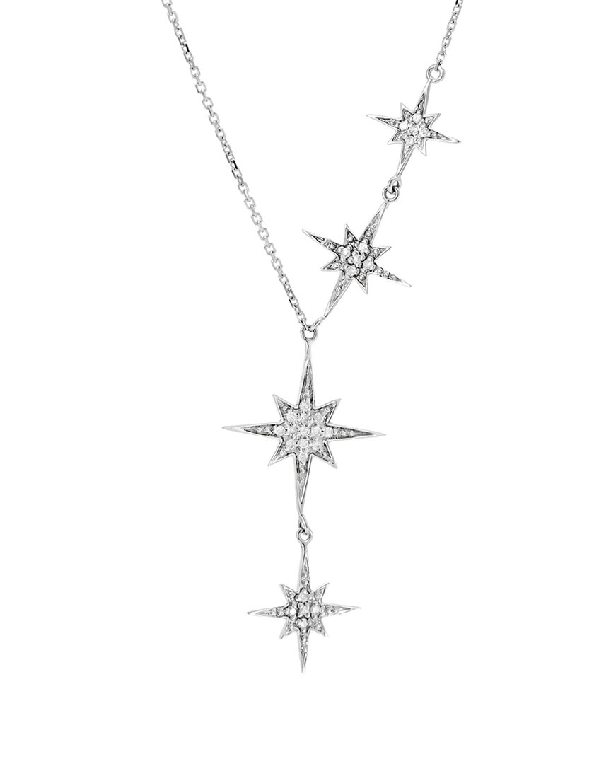 Diamond Select Cuts 14k Diamond Starburst Necklace