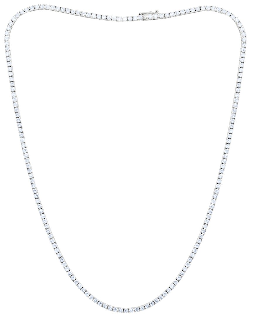Diana M. 14k 10.50 Ct. Tw. Diamond Tennis Necklace