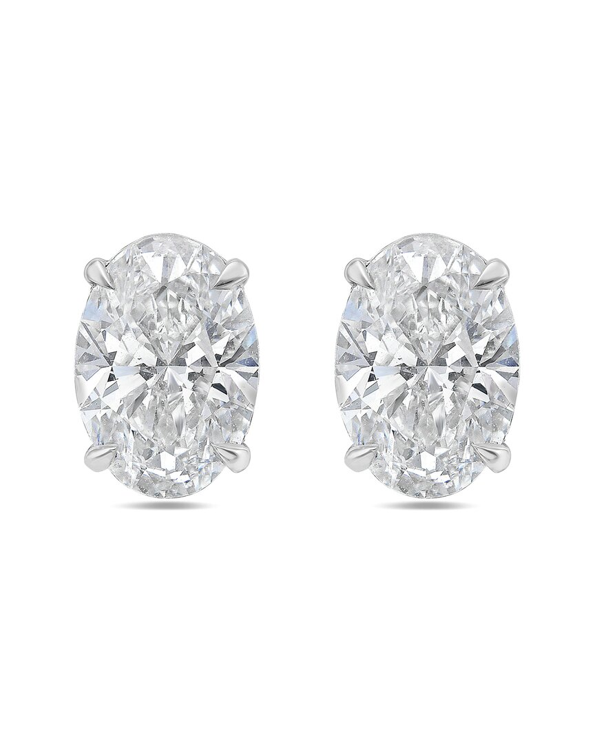 Diana M Lab Grown Diamonds Diana M. 14k 10.00 Ct. Tw. Lab-grown Diamond Earrings