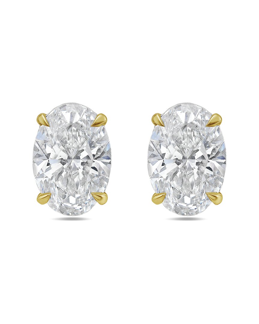 Diana M Lab Grown Diamonds Diana M. 14k 8.00 Ct. Tw. Lab-grown Diamond Earrings