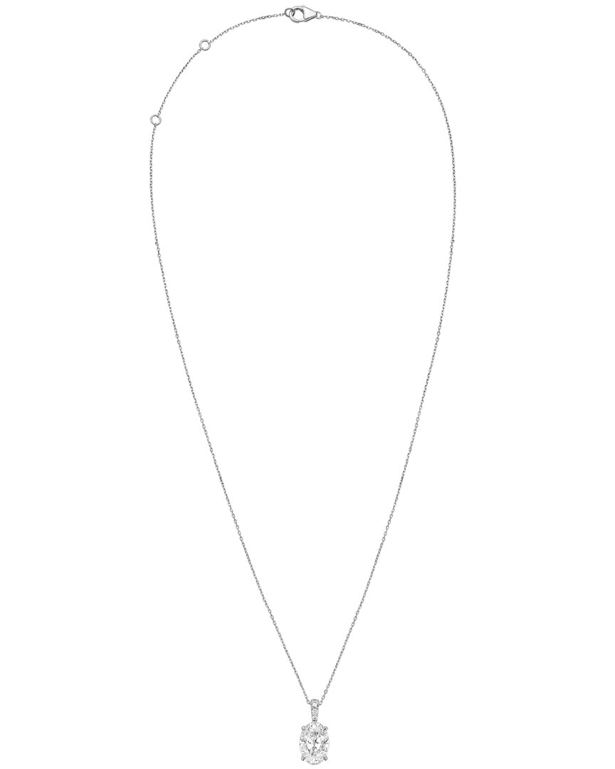 Diana M Lab Grown Diamonds Diana M. 14k 4.00 Ct. Tw. Lab-grown Diamond Pendant Necklace