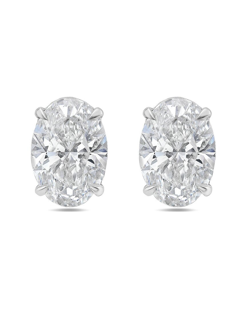 Diana M Lab Grown Diamonds Diana M. 14k 10.00 Ct. Tw. Lab-grown Diamond Earrings
