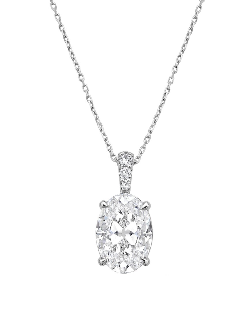 Diana M Lab Grown Diamonds Diana M. 14k 4.20 Ct. Tw. Lab-grown Diamond Pendant Necklace