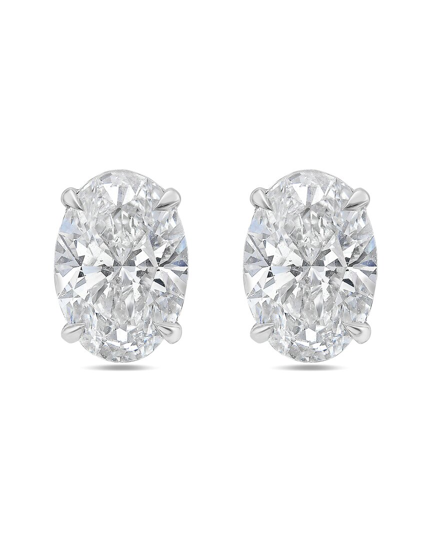 Diana M Lab Grown Diamonds Diana M. 14k 10.00 Ct. Tw. Lab-grown Diamond Earrings