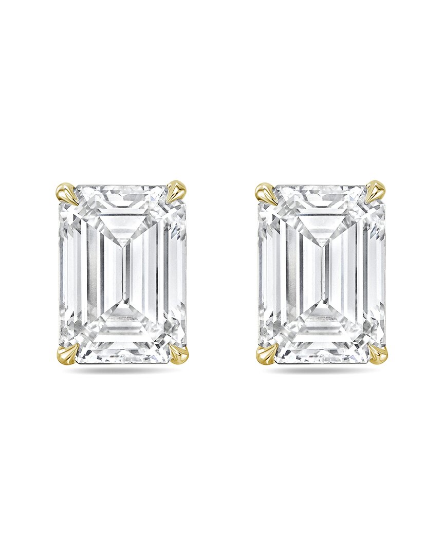 Diana M Lab Grown Diamonds Diana M. 14k 10.00 Ct. Tw. Lab-grown Diamond Earrings