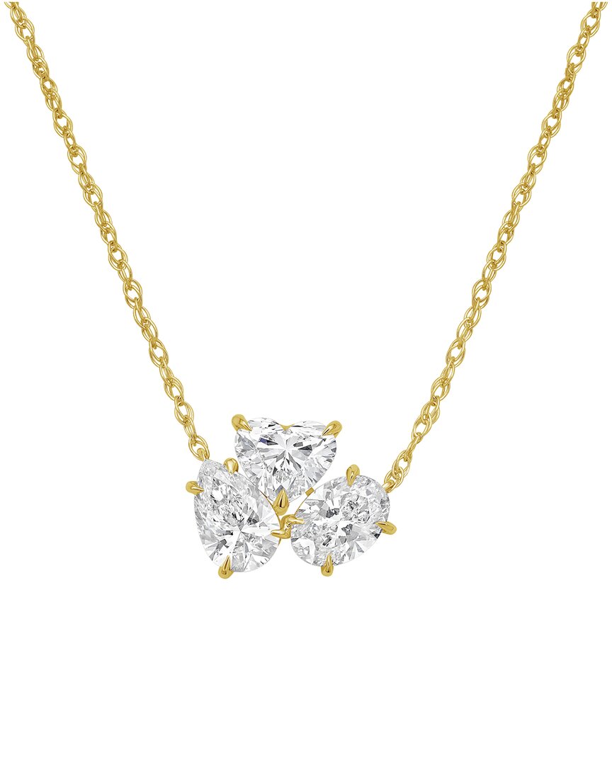 Diana M Lab Grown Diamonds Diana M. 14k 4.50 Ct. Tw. Lab-grown Diamond Pendant Necklace