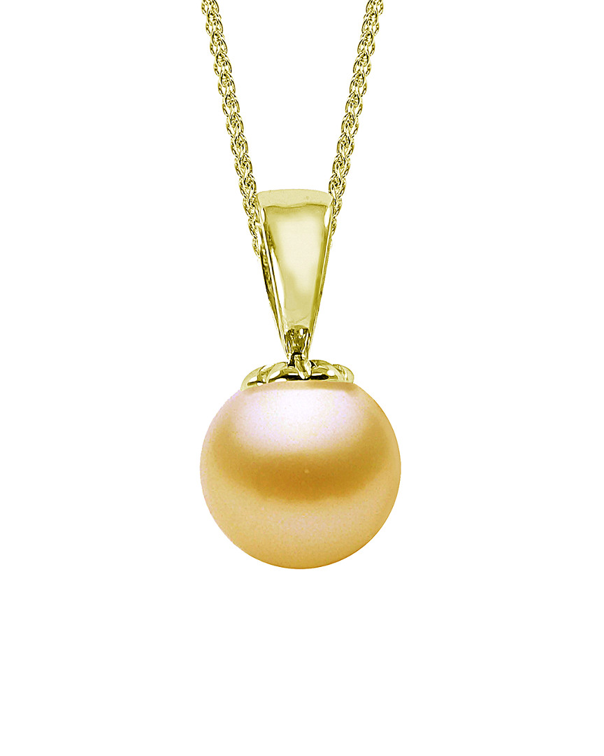 Pearls Imperial 14k 11-12mm Golden South Sea Pearl Necklace