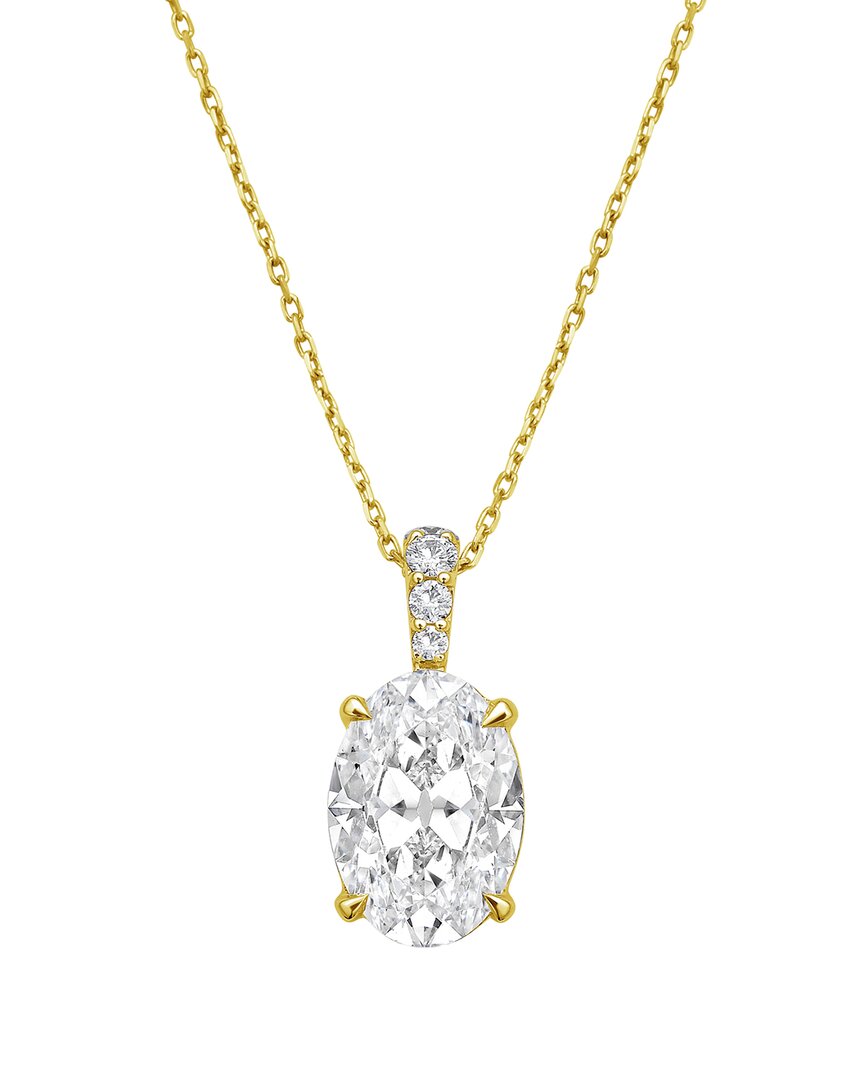 Diana M Lab Grown Diamonds Diana M. 14k 10.25 Ct. Tw. Lab-grown Diamond Pendant Necklace