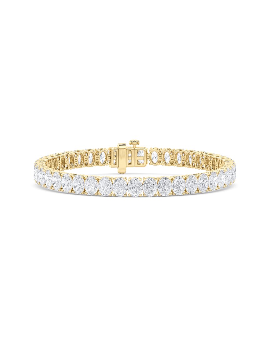 Lab Grown Diamonds 14k 10.00 Ct. Tw. Lab-grown Diamond Bracelet