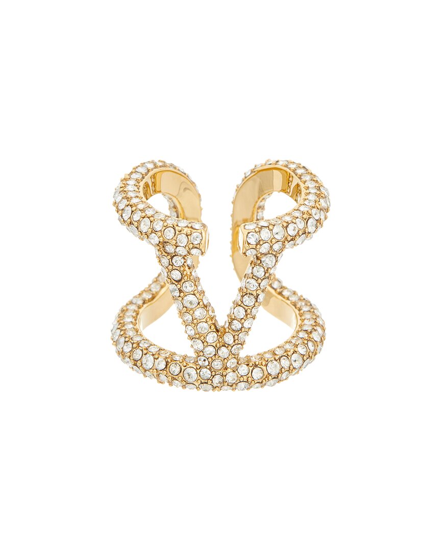 Valentino Garavani Valentino Vlogo Swarovsk Ring