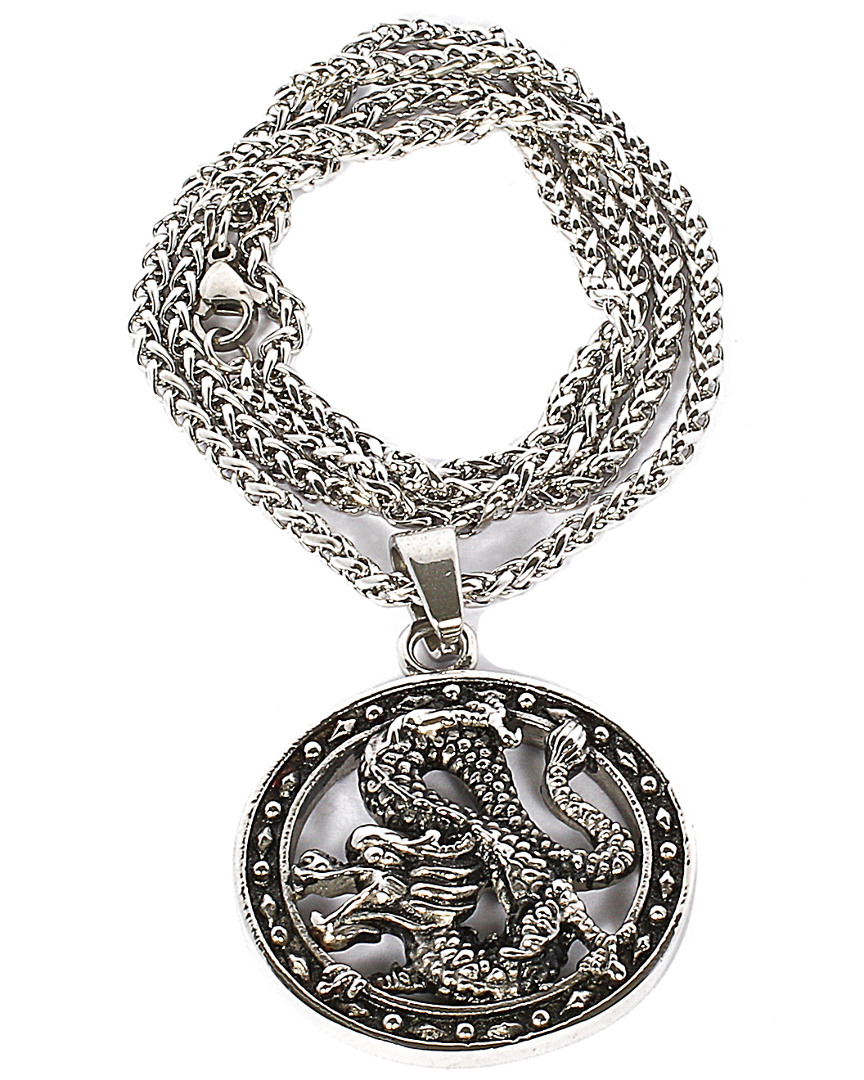 Dell'arte Stainless Steel Necklace