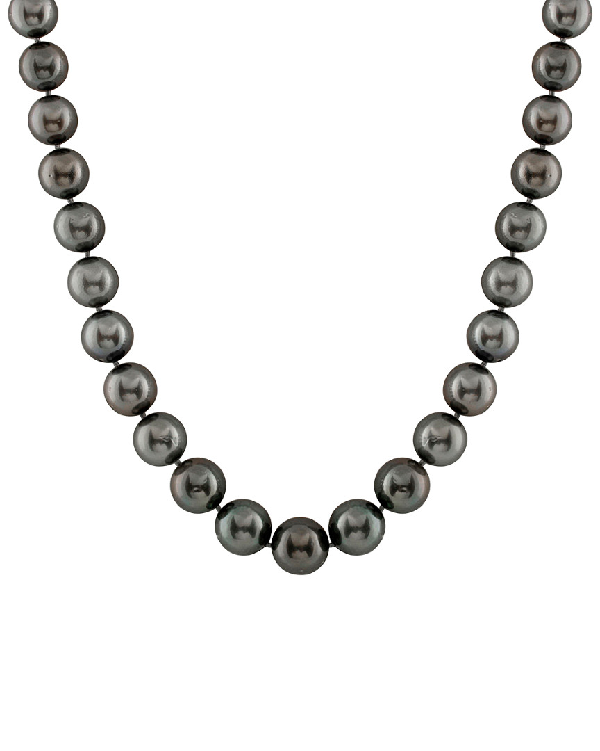 Masako Pearls 14k 10-14mm Tahitian Pearl Necklace