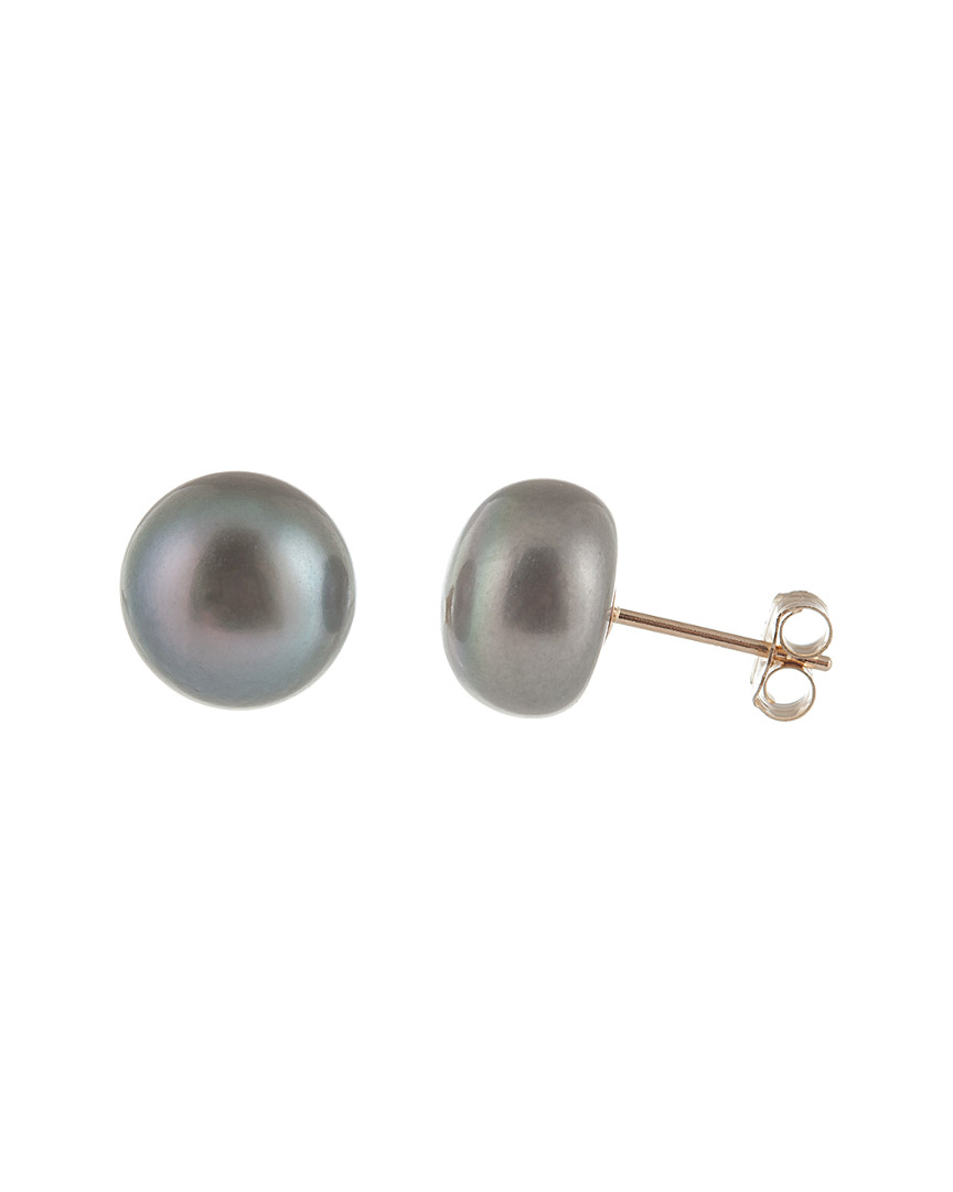 Splendid Pearls 14k 9-9.5mm Freshwater Pearl Studs