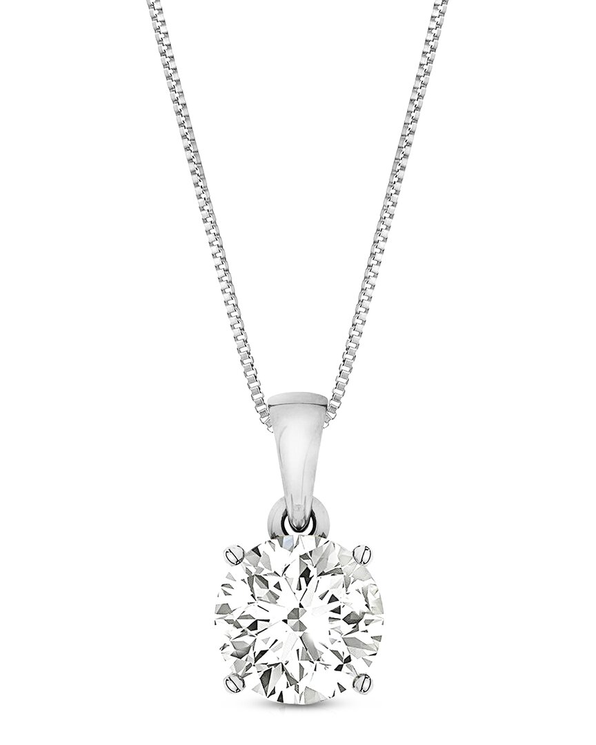 Amairah 14k 1.00 Ct. Tw. Lab-grown Diamond Solitaire Pendant Necklace