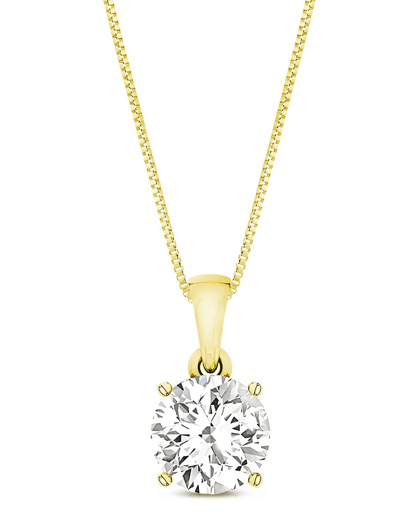 Amairah 14k 2.00 Ct. Tw. Lab-grown Diamond Solitaire Pendant Necklace