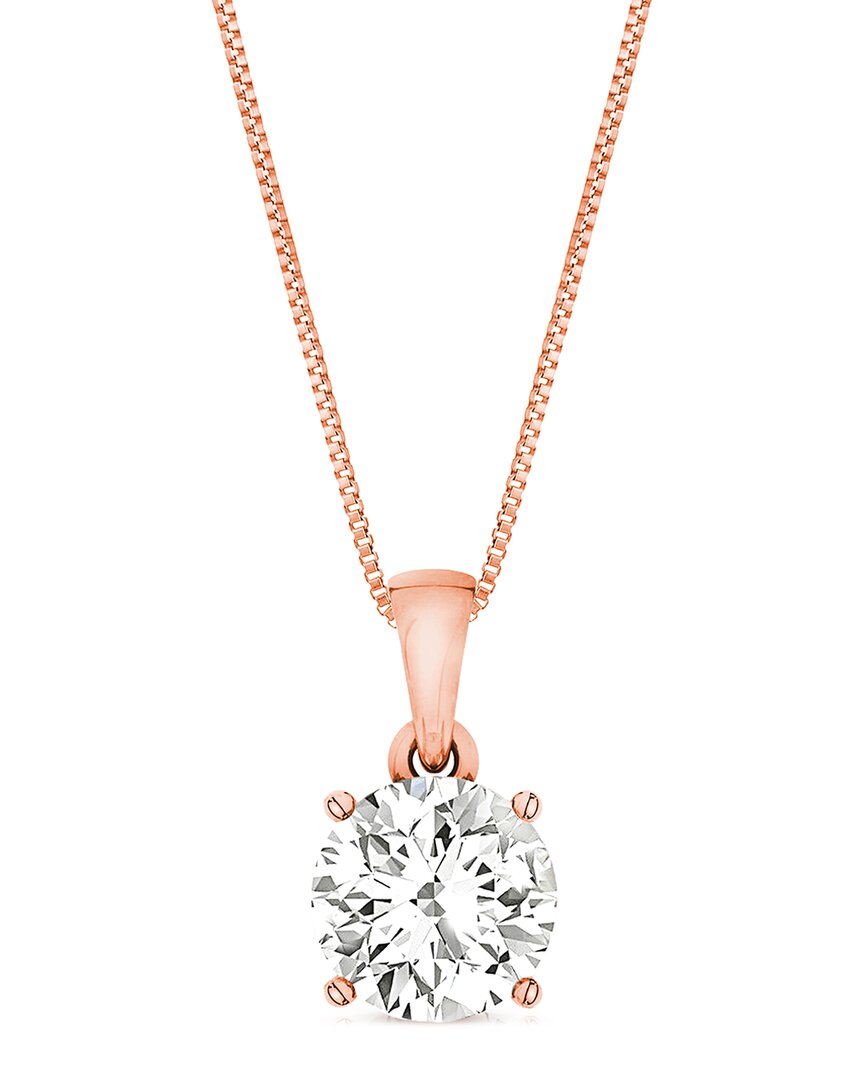 Amairah 14k 3.00 Ct. Tw. Lab-grown Diamond Solitaire Pendant Necklace