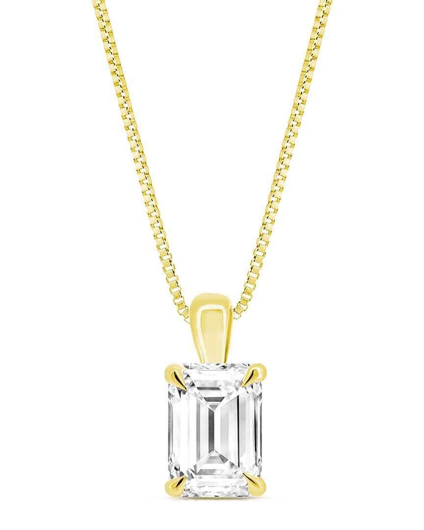 Amairah 14k 4.00 Ct. Tw. Lab-grown Diamond Solitaire Pendant Necklace