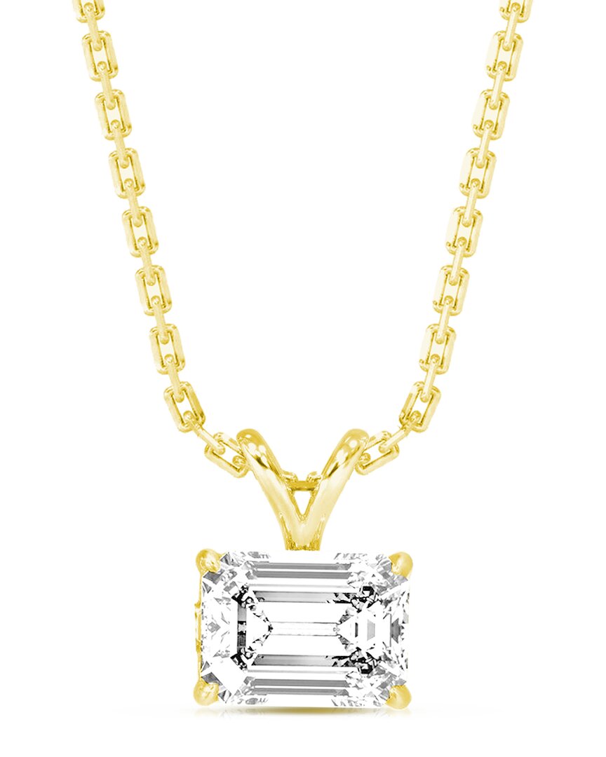 Amairah 14k 4.00 Ct. Tw. Lab-grown Diamond Solitaire Pendant Necklace