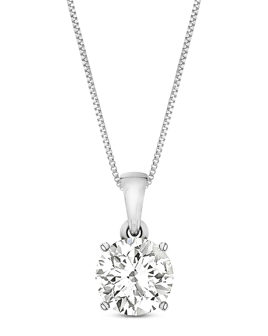 Amairah 14k 4.00 Ct. Tw. Lab-grown Diamond Solitaire Pendant Necklace