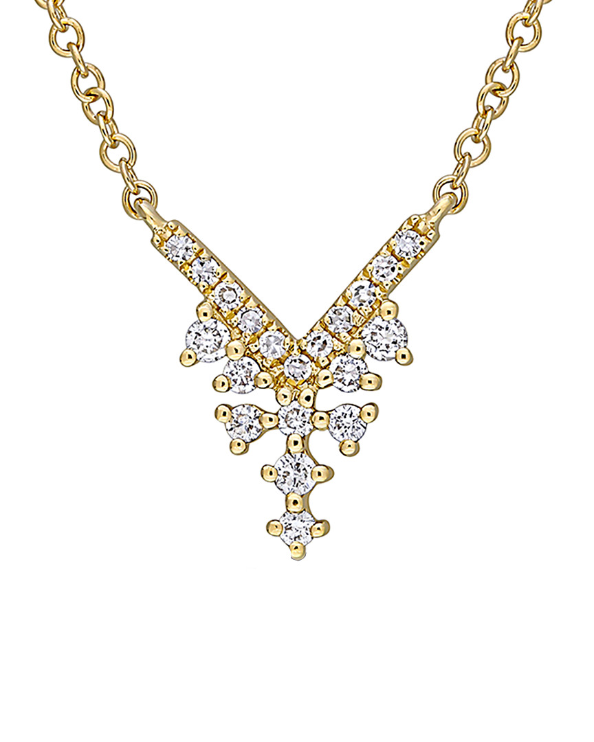 Diamond Select Cuts 14k .11 Ct. Tw. Diamond Necklace