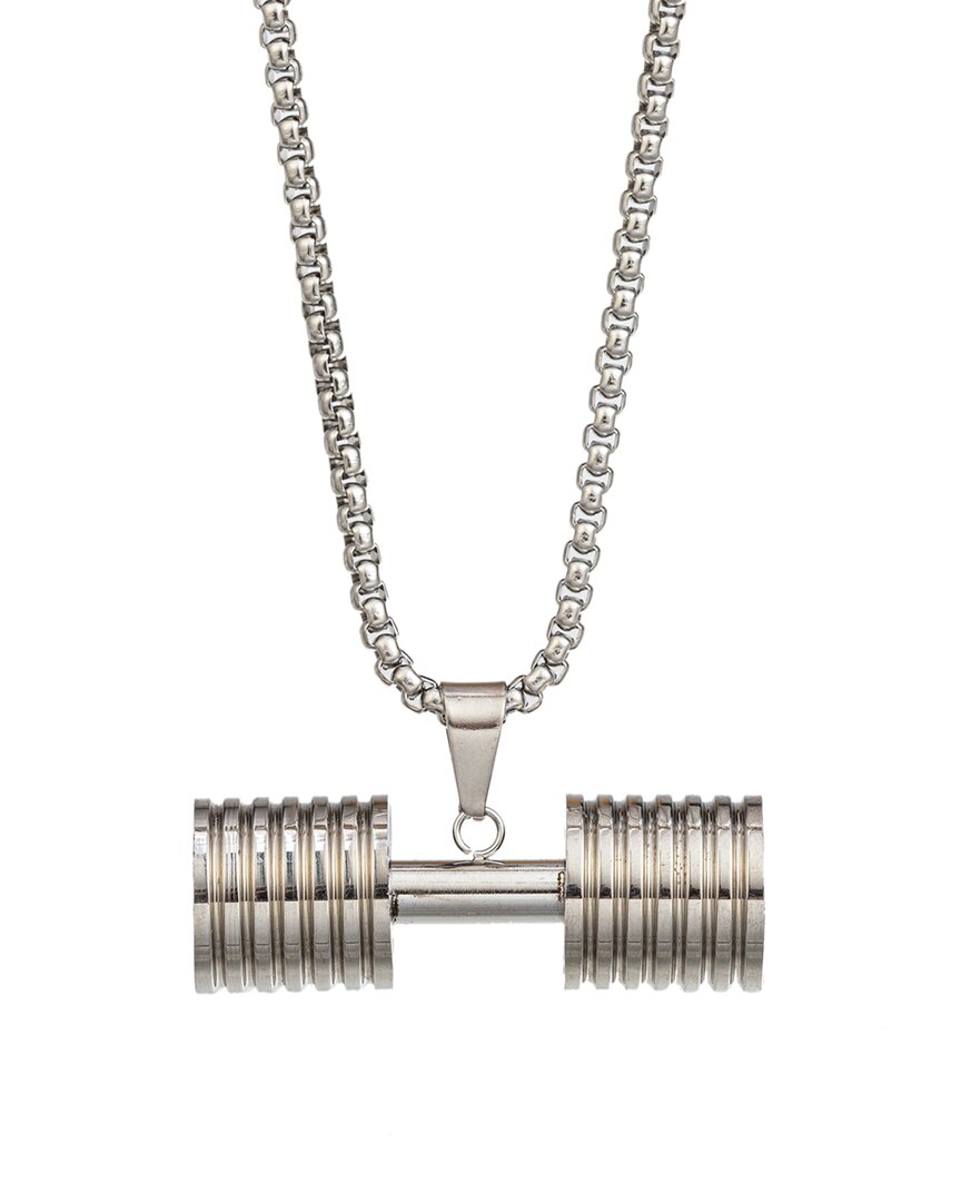 Eye Candy La The Bold Collection Titanium Arnold Necklace