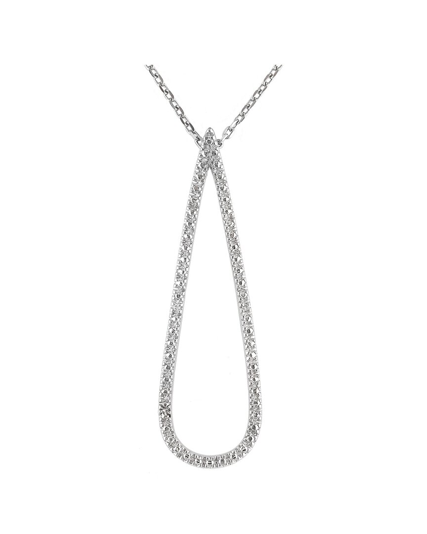 Diamond Select Cuts Silver Diamond Necklace