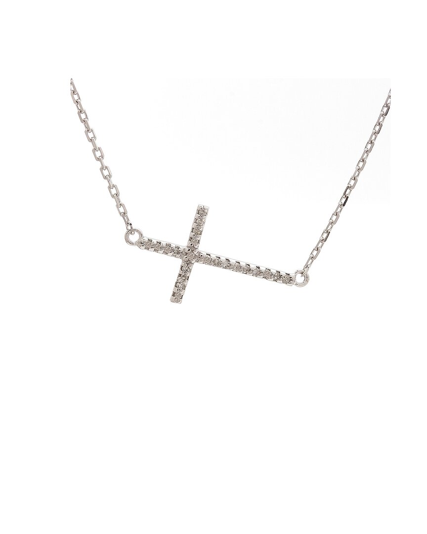 Diamond Select Cuts Silver Diamond Necklace