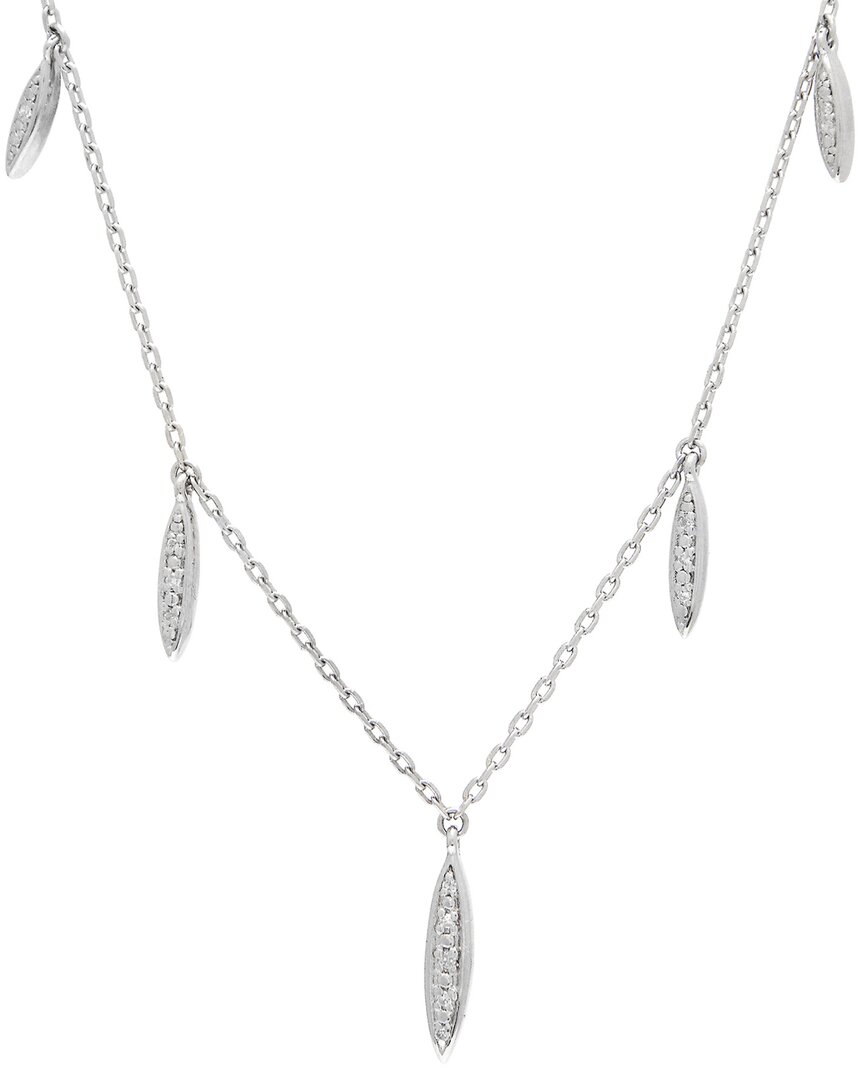 Diamond Select Cuts Silver Diamond Necklace