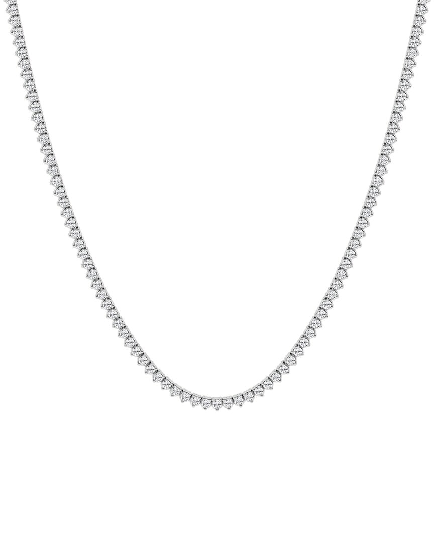Lab Grown Diamonds 14k 6.00 Ct. Tw. Lab-grown Diamond Tennis Necklace
