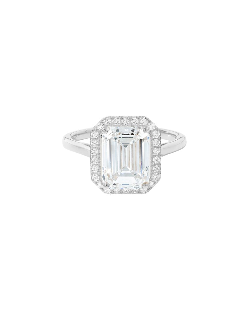 Tiramisu Tf Dnu 14k 3.18 Ct. Tw. Lab-grown Diamond Solitaire & Halo Ring