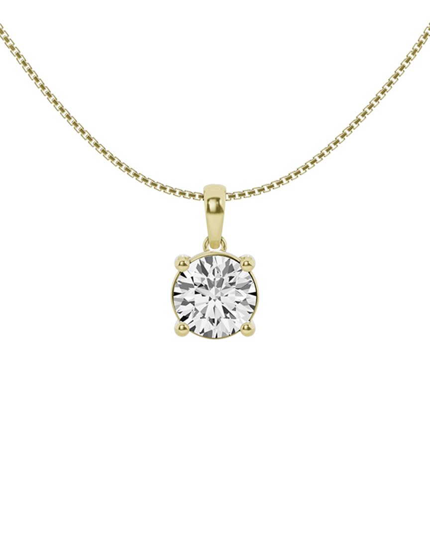 Lab Grown Diamonds 14k 2.00 Ct. Tw. Lab Grown Diamond Solitaire Pendant Necklace