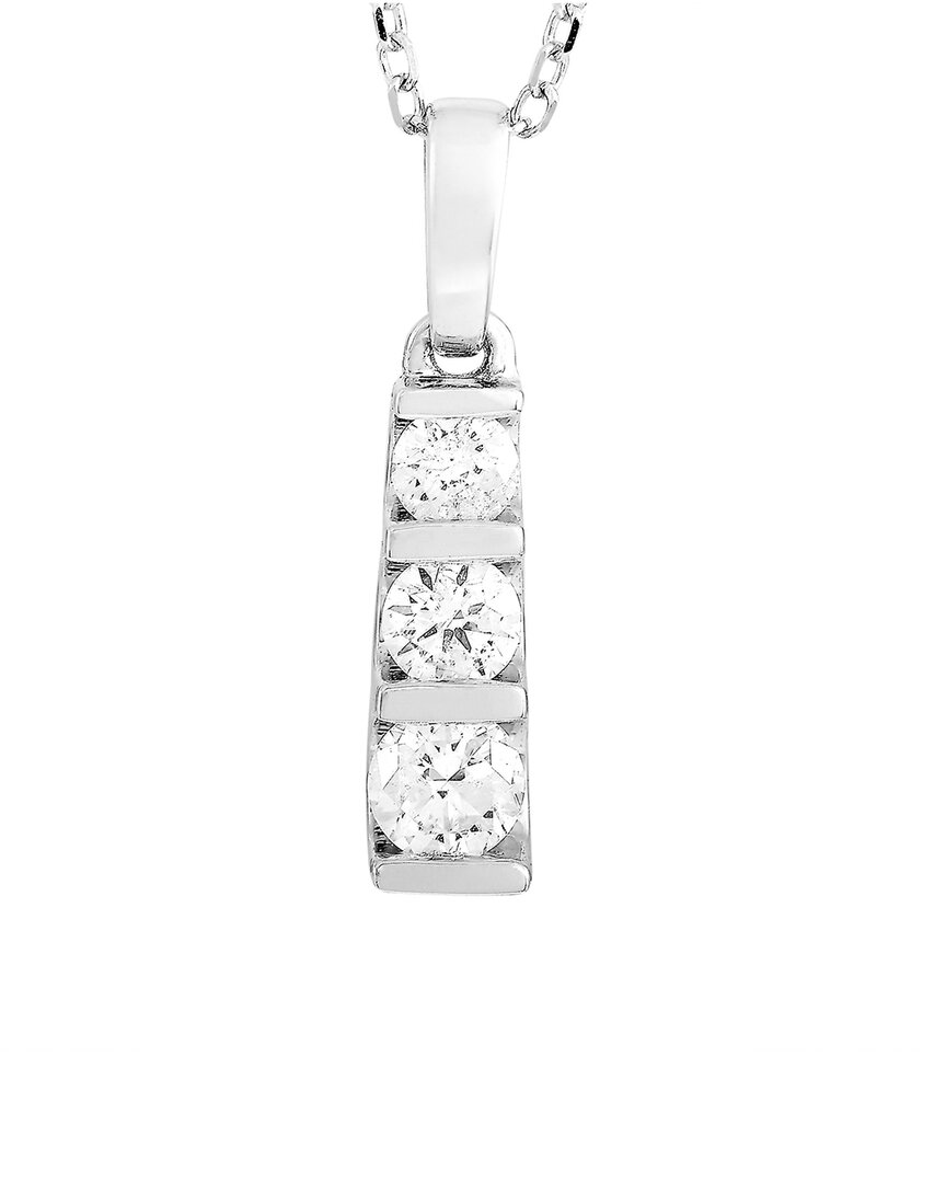 Diamond Select Cuts 14k 0.25 Ct. Tw. Diamond Pendant Necklace
