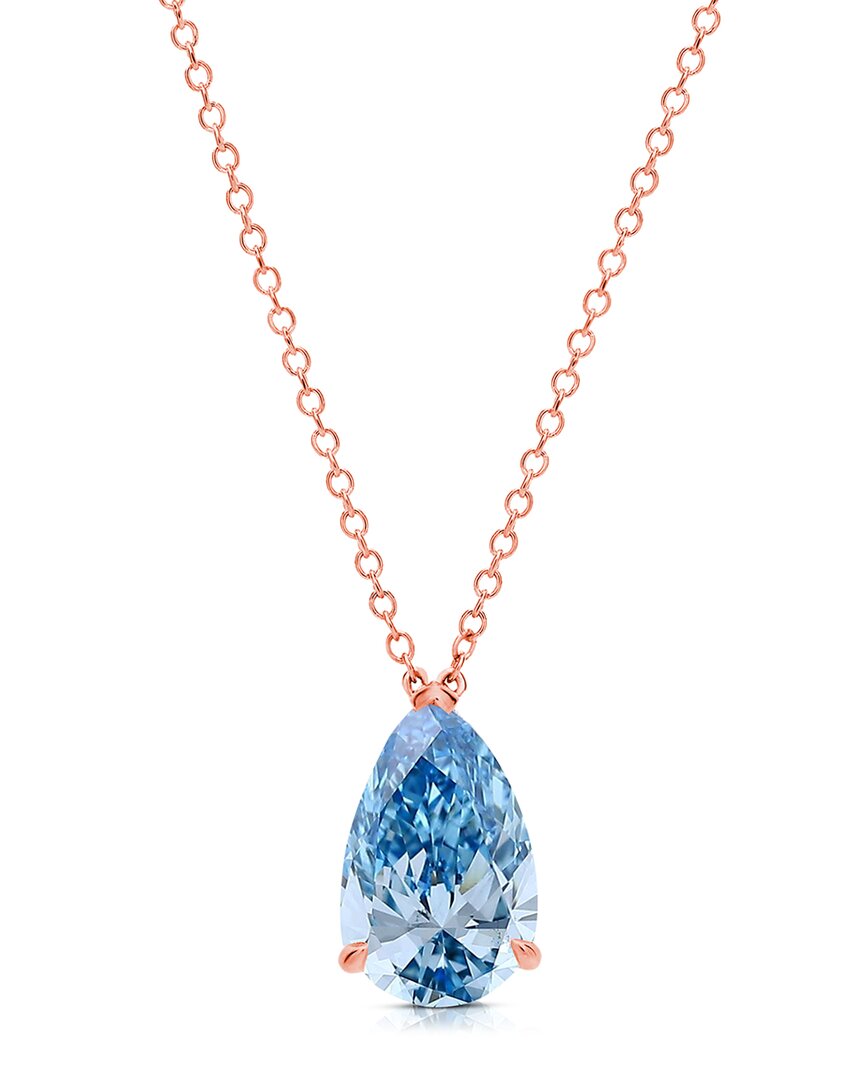Amairah 14k Rose Gold 2.00 Ct. Tw. Lab-grown Diamond Solitaire Pendant Necklace
