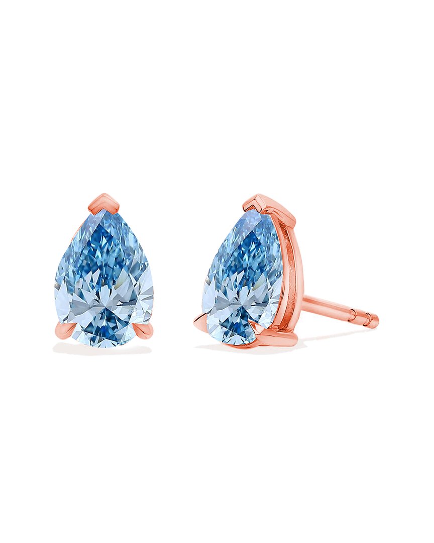 Amairah 14k Rose Gold 1.00 Ct. Tw. Lab-grown Diamond Stud Earrings